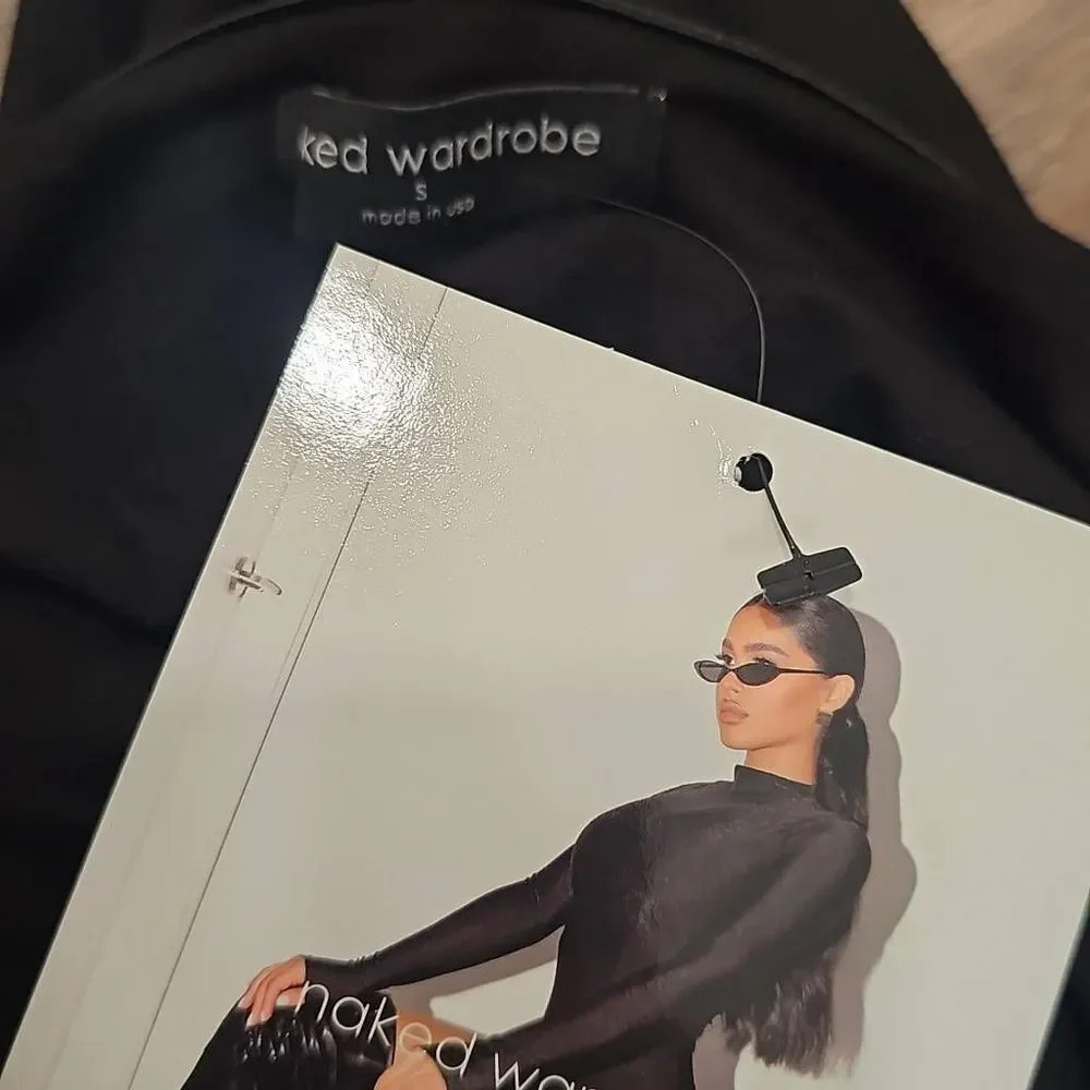 Naked Wardrobe The Nw Tube Bodysuit Sz S - Picture 3 of 7